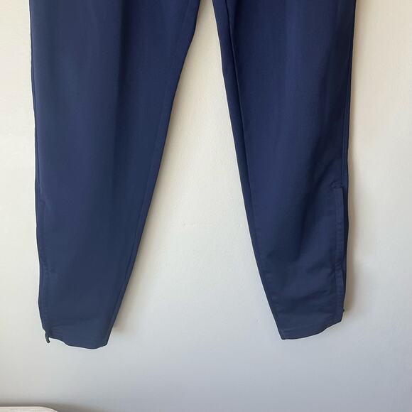 Under Armour Navy Blue Joggers with Zippers on Ankle Size Small - Picture 12 of 13